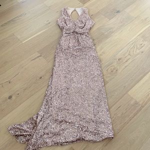 Sequenced Bridesmaid Dress